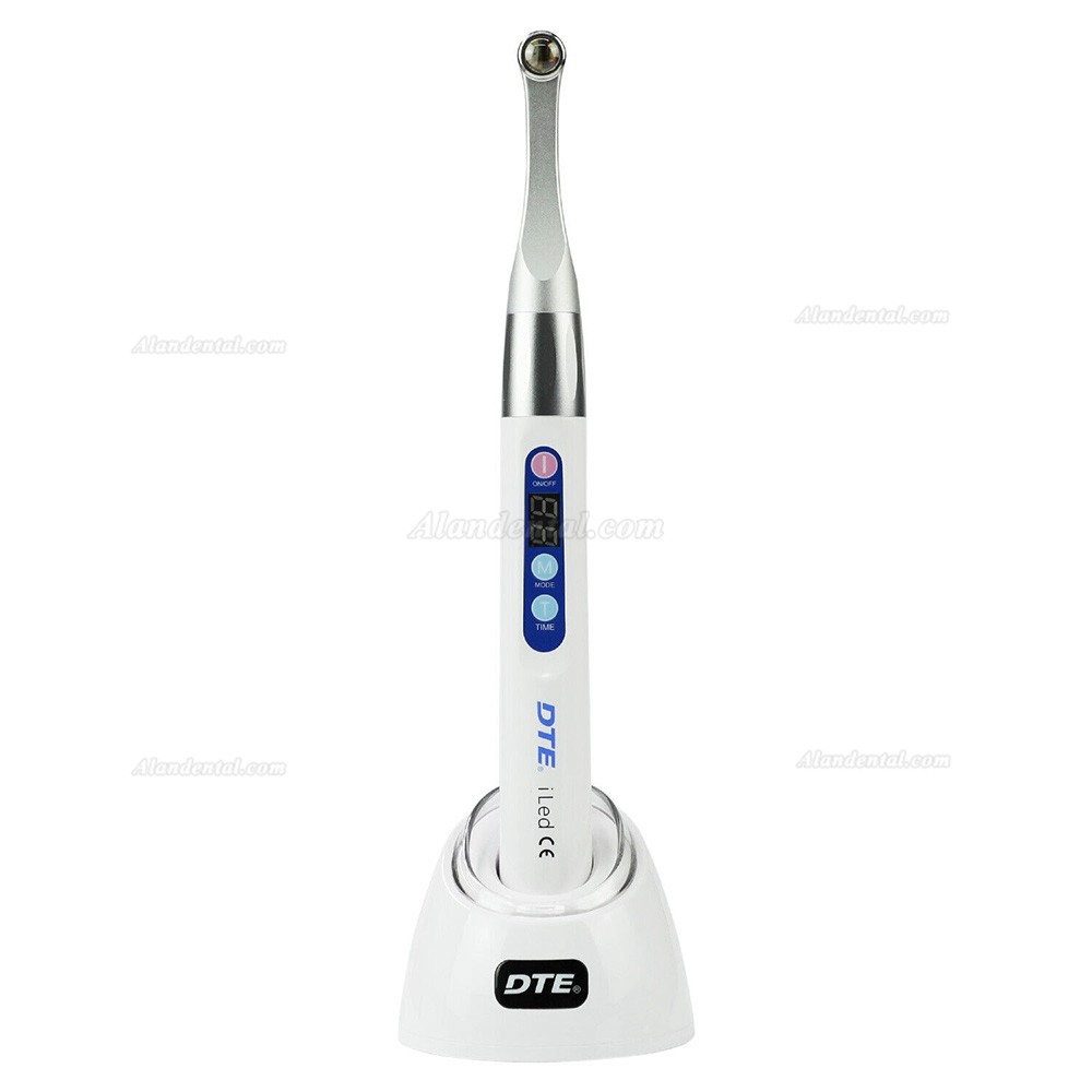 Woodpecker iLED Plus Dental Curing Light 1 Sec Cure Lamp Metal Head 2500mw/c㎡